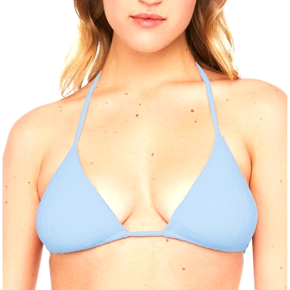 Women’s Swim bikini Polo Ralph Lauren Blue Bikini Top Size small NWT - Picture 4 of 7